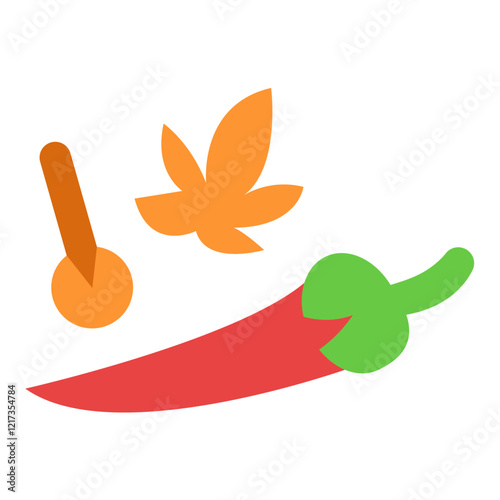 Bold Spices Icon Style