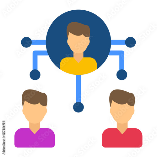 Communication Hub Icon Style