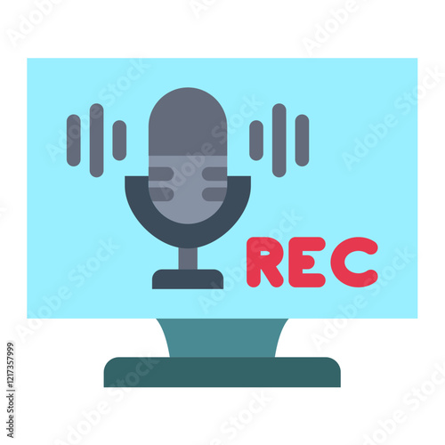 Recording Icon Style