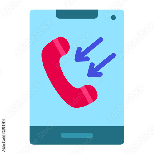 Inbound Calls Icon Style