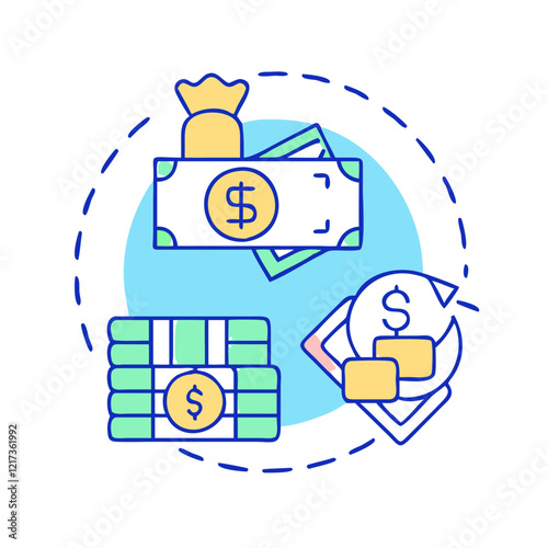 hyperinflation icon, hyperinflation vector illustration-simple illustration of hyperinflation, perfect for hyperinflation logos and icons