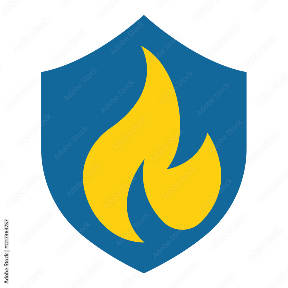 Overheat Protection Icon Style