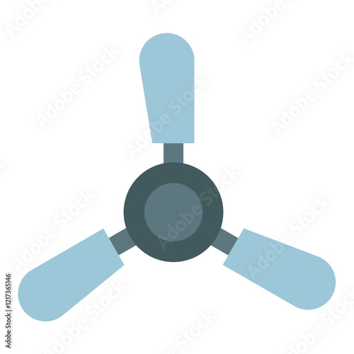 Silent Fan Icon Style