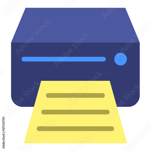 Laser Printer Icon Style