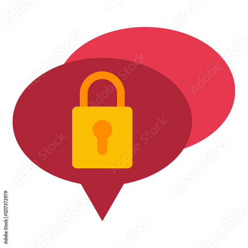 Encrypted Messaging Icon Style