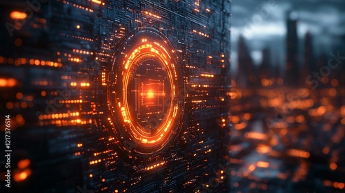 A visual of a computer screen with an alert notification, showing how antivirus software detects and handles new virus threats. 276