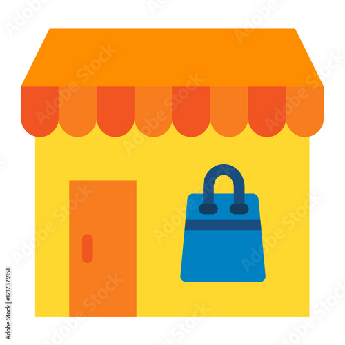 RetailShop Icon Style photo