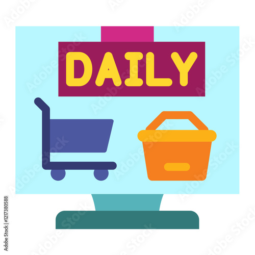 Daily Bargains Icon Style