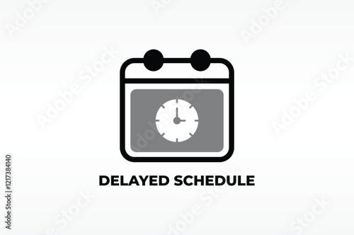 delayed schedule icon