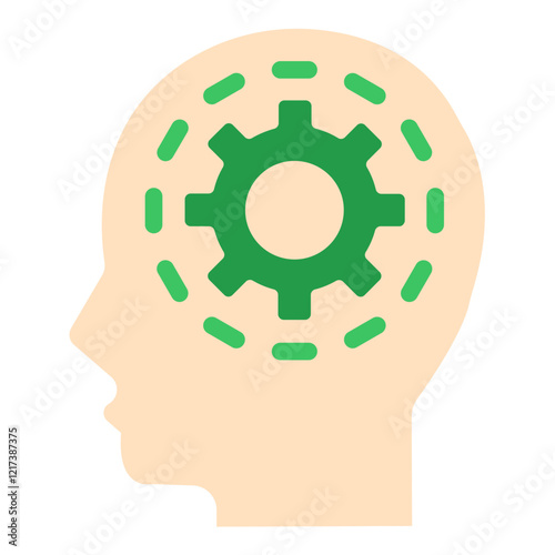 Philosophy Thinker Icon Style