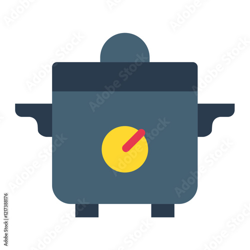 Slow cooker Icon Style