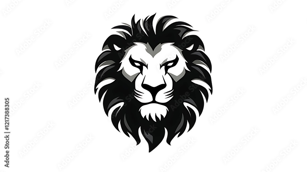 Obraz premium lion head mascot
