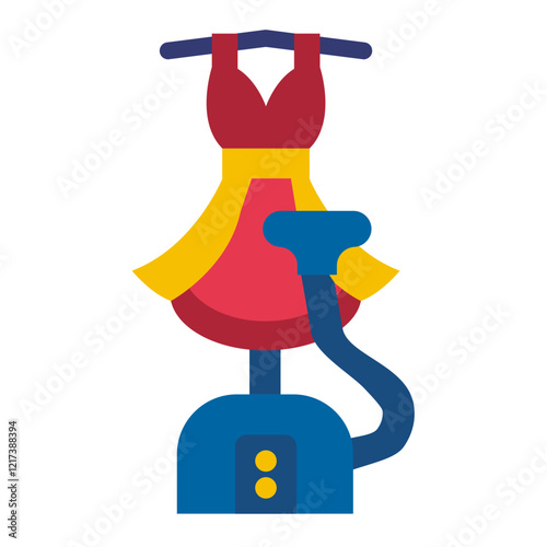 Garment steamer Icon Style