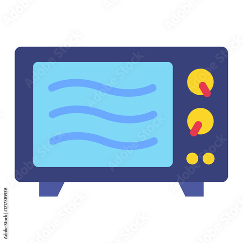 Convection microwave Icon Style