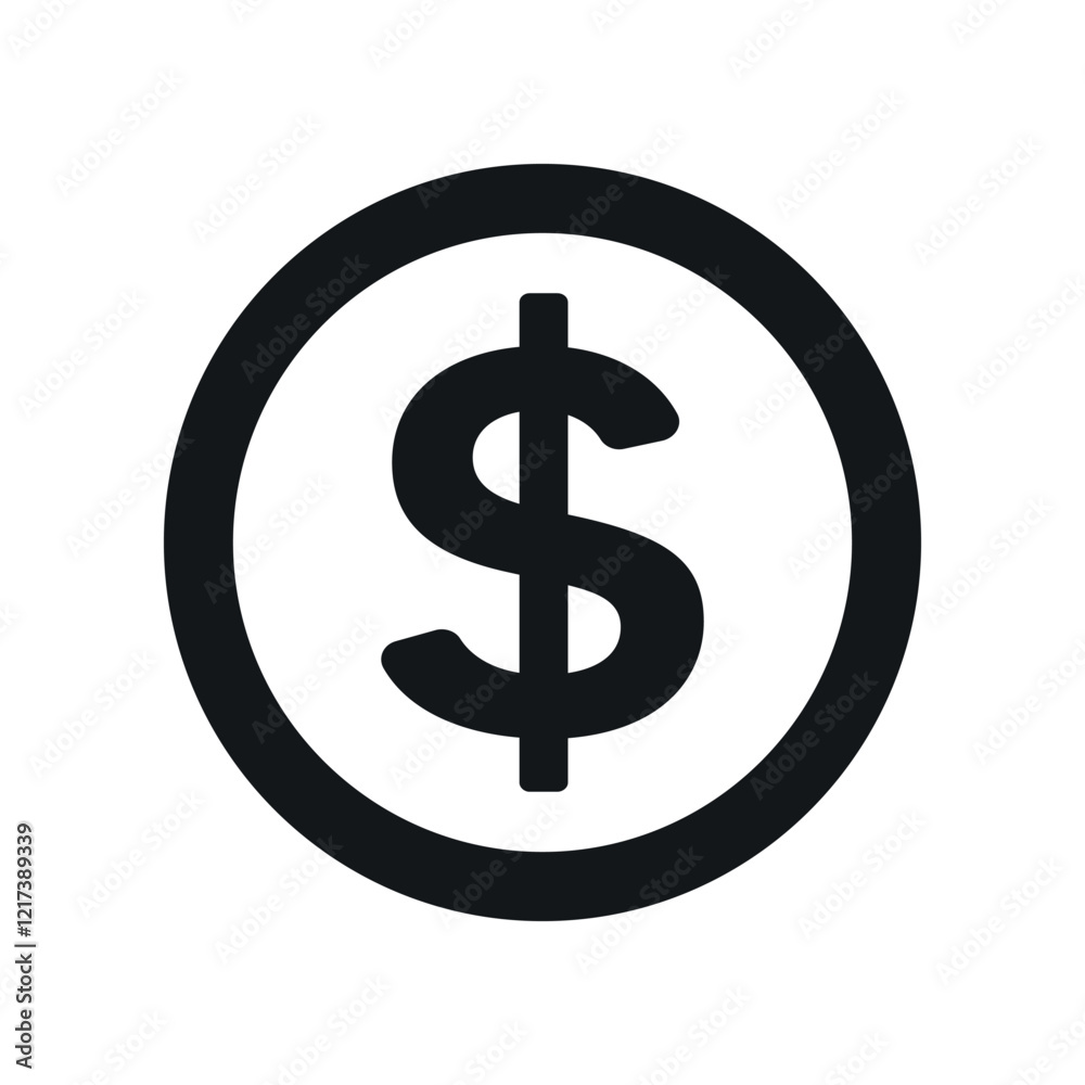 black and white icons. Dollar symbol in circular. chargeback, refunds, cashback, exchange icon isolated. Vector illustration black and white icons. Dollar symbol in circular. chargeback, refunds, cashback, exchange icon isolated. Vector illustration