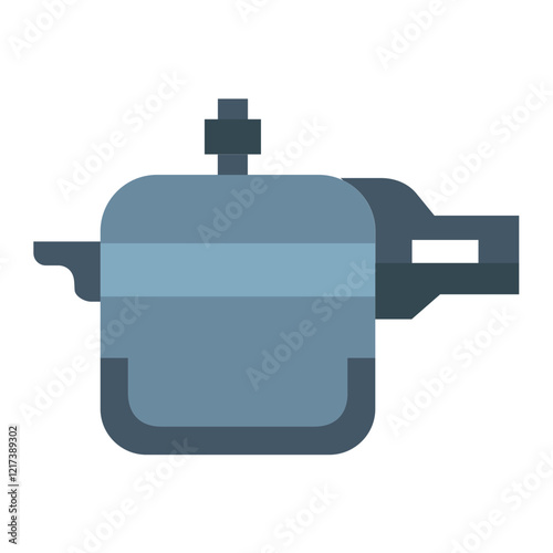 Pressure cooker Icon Style