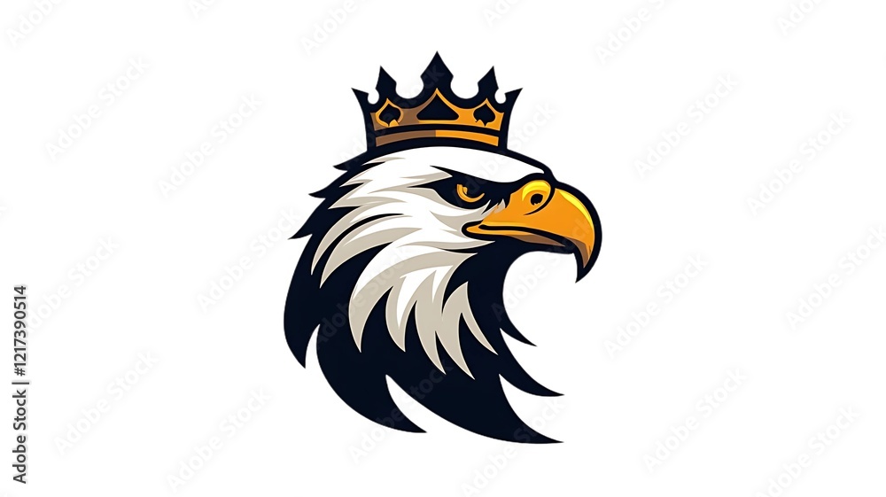 Obraz premium eagle head mascot