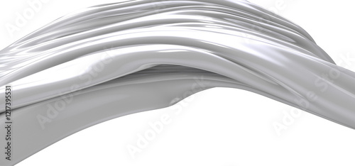 An abstract image of a whit...