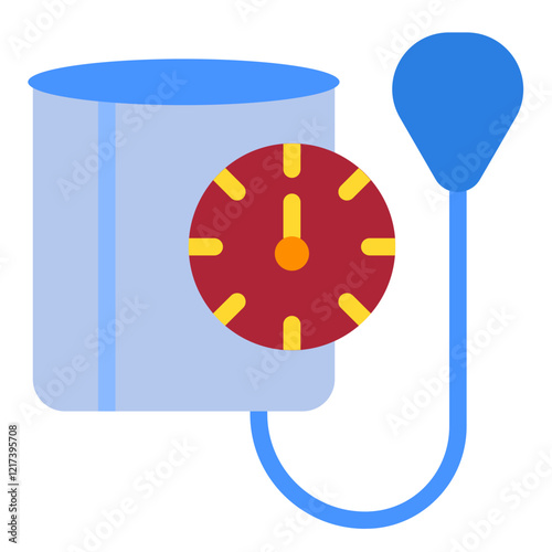 Vector Design Blood Pressure Cuff Icon Style