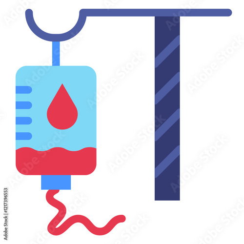 Vector Design Chemotherapy Icon Style