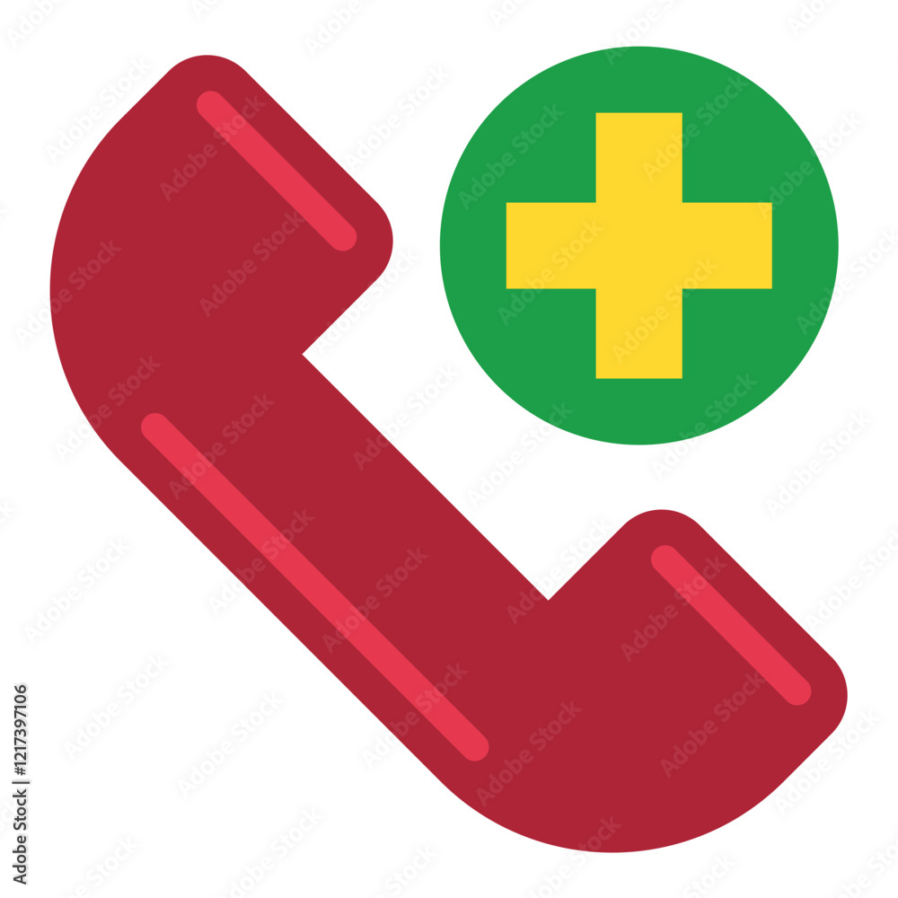 Fototapeta premium Vector Design Medical Emergency Icon Style