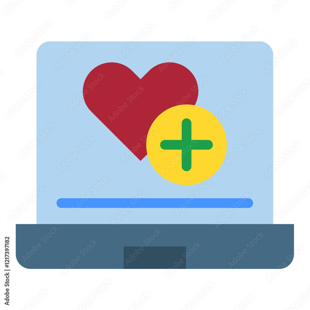 Vector Design Medical Software Icon Style Vector Design Medical Software Icon Style