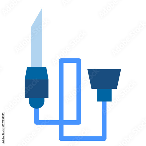 Vector Design IV Catheter Icon Style