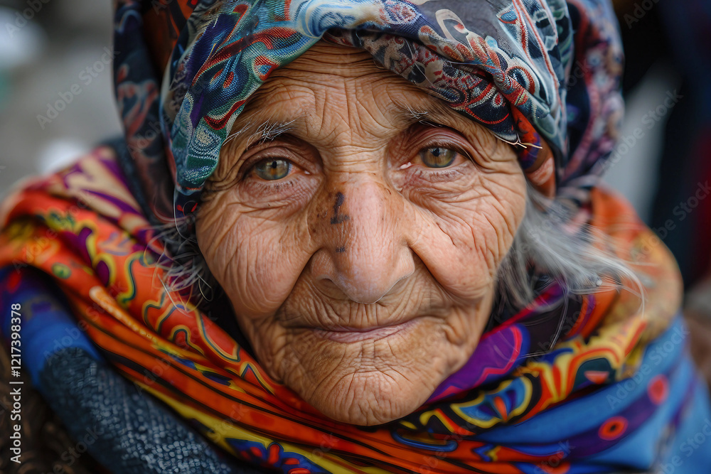 Portrait of a person male female in Traditional Gypsy Attire Celebrating Cultural Heritage, Generative AI Portrait of a person male female in Traditional Gypsy Attire Celebrating Cultural Heritage, Generative AI