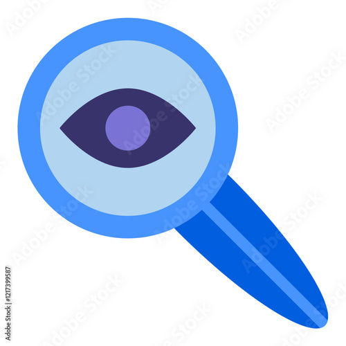 Vector Design Ophthalmologist Icon Style