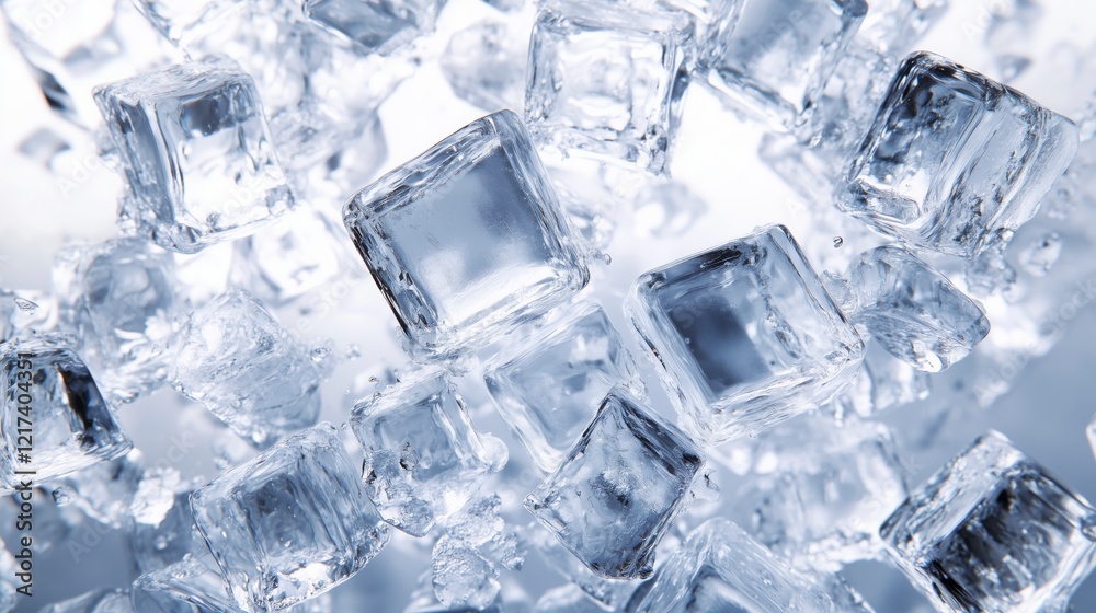 Cubitos de hielo para las bebidas Cubitos de hielo para las bebidas