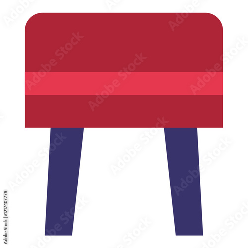 Vector Design Ottoman Stool Icon Style