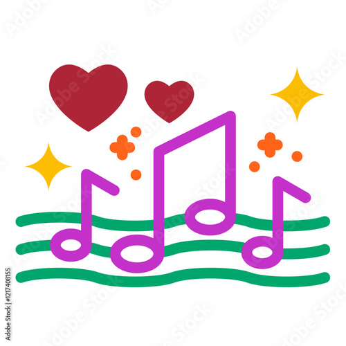 Vector Design Serenade Icon Style