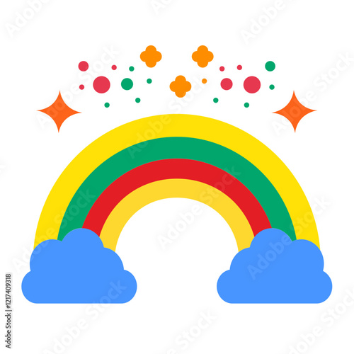 Vector Design Colorful Icon Style