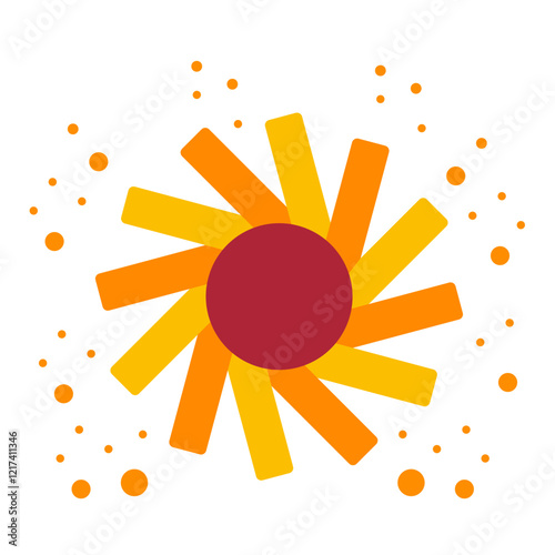 Vector Design Rollick Icon Style