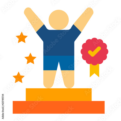 Vector Design Success Icon Style