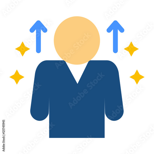 Vector Design Thrive Icon Style