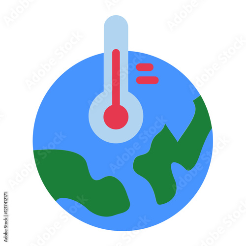 Vector Design Warming Icon Style