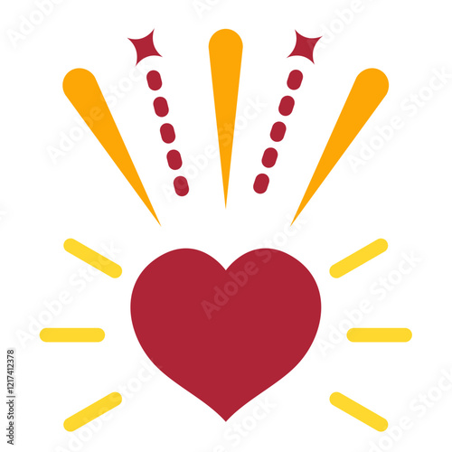 Vector Design Dazzling Delight Icon Style