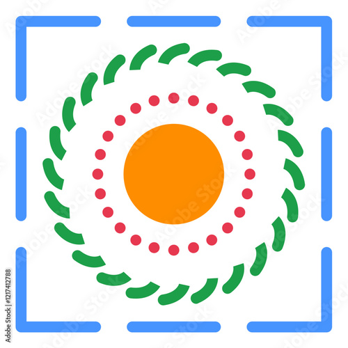 Vector Design Whirling Whiz Icon Style