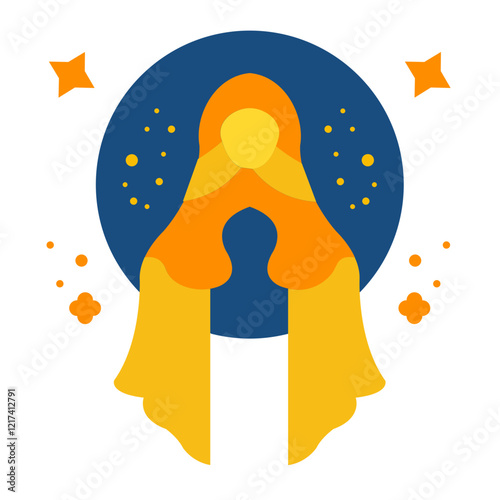 Vector Design Merry Mirth Icon Style