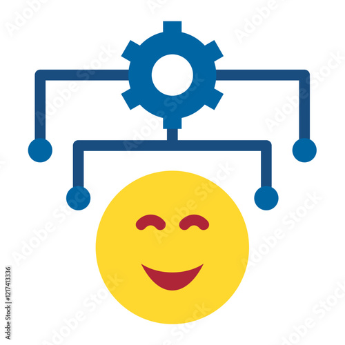 Vector Design Joy Cascade Icon Style