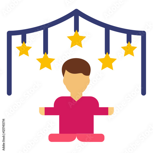 Vector Design Blissful Flick Icon Style