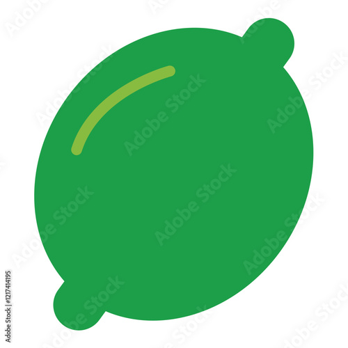 Vector Design Lime Icon Style