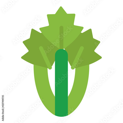 Vector Design Celery Icon Style