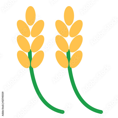 Vector Design Farro Icon Style