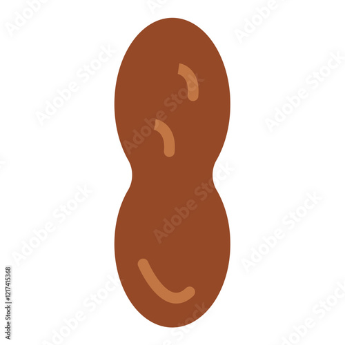 Vector Design Peanut Icon Style