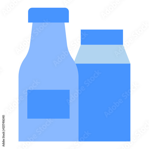 Vector Design Kefir Icon Style