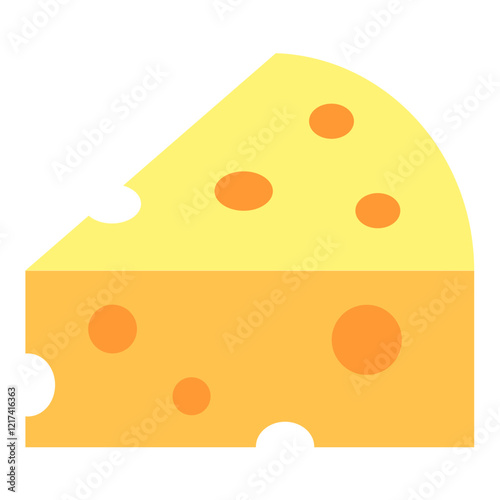 Vector Design Brie Icon Style