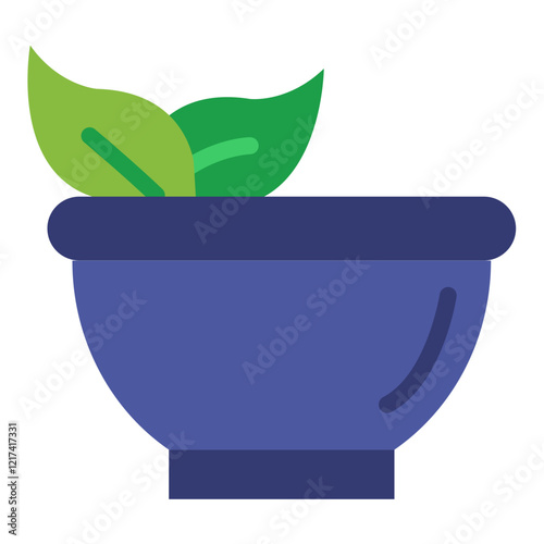 Vector Design Herb Haven Icon Style