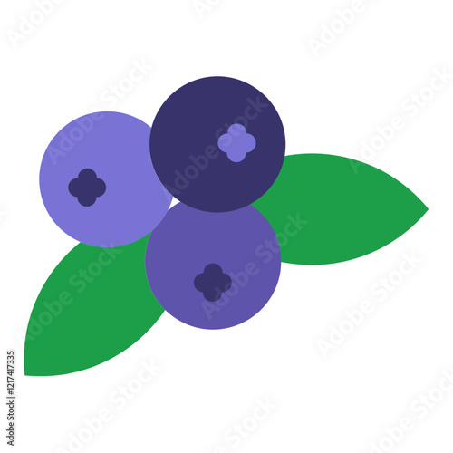 Vector Design Berry Bliss Icon Style